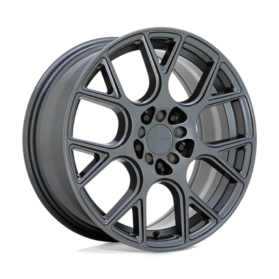Ruff - DRIFT - Gunmetal - Gloss Gunmetal - 18" x 8", 38 Offset, 5x100/114.3 (Bolt Pattern), 72.1mm HUB