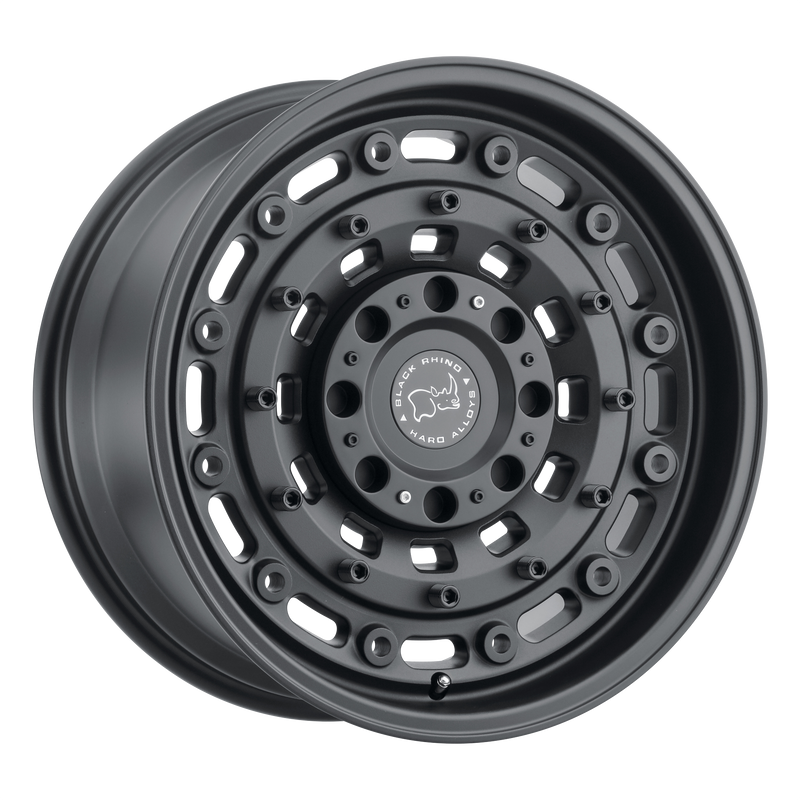 Black Rhino - ARSENAL - Gunmetal - TEXTURED MATTE BLACK - 20" x 9.5", 12 Offset, 5x150 (Bolt Pattern), 110.1mm HUB