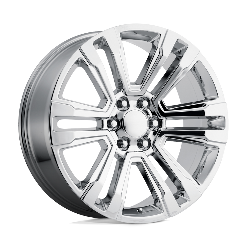 OE Creations - PR182 - Chrome - CHROME - 22" x 9", 24 Offset, 6x139.7 (Bolt Pattern), 78.1mm HUB