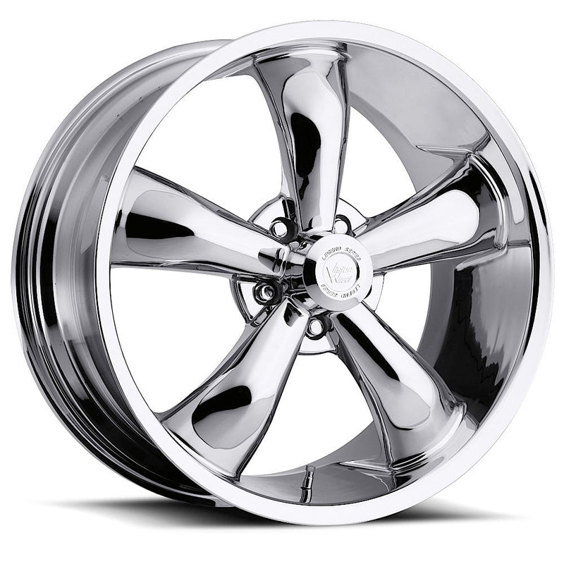 Vision Wheel American Muscle - 142 LEGEND 5 - Chrome - Chrome - 18" x 8.5", -6 Offset, 5x120.65 (Bolt Pattern), 83mm HUB