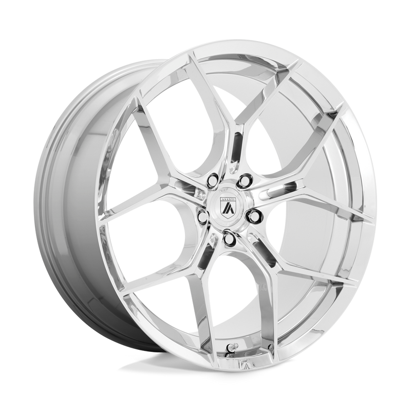 Asanti Black - ABL-37 MONARCH - Chrome - CHROME - 22" x 10.5", 20 Offset, 5x115 (Bolt Pattern), 72.6mm HUB