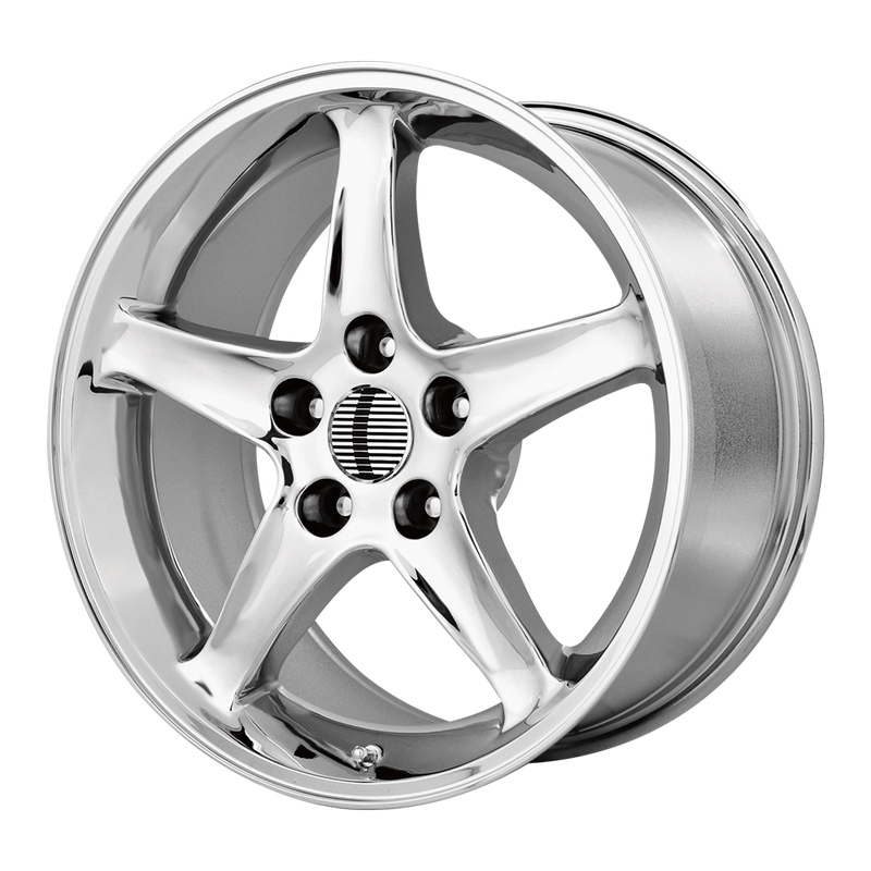 OE Creations - PR102 - Chrome - Chrome - 17" x 9", 24 Offset, 5x114.3 (Bolt Pattern), 70.7mm HUB