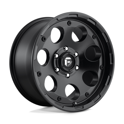 Fuel - D608 ENDURO - Black - Matte Black - 18" x 9", 1 Offset, 6x139.7 (Bolt Pattern), 108mm HUB