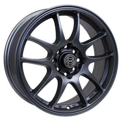 RSSW - Velocity - Grey - Matte grey - 15" x 6.5", 35 Offset, 4x100/114.3 (Bolt Pattern), 73.1mm HUB