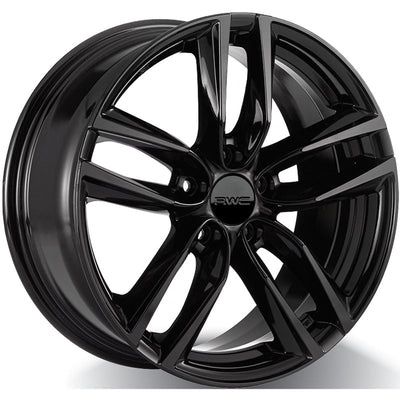 RWC - VW367 - Black - BLACK - 16" x 7", 42 Offset, 5x112 (Bolt Pattern), 57.1mm HUB