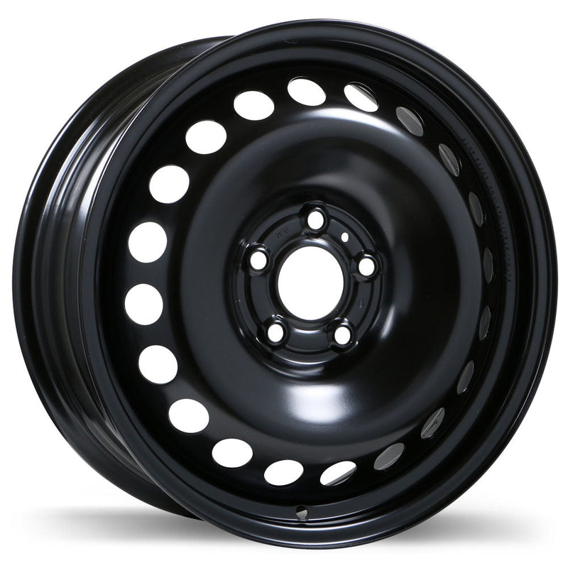 Fast Wheels - Steel / Acier - Black - 17" x 6.5", 50 Offset, 5x114.3 (Bolt pattern), 67.1mm HUB