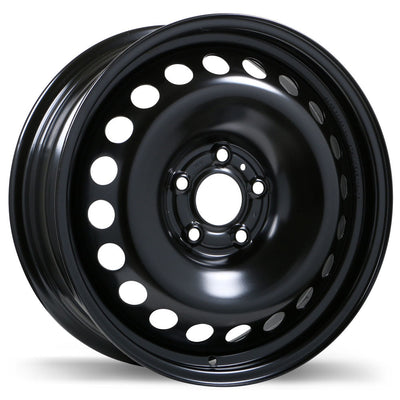 Fast Wheels - Steel / Acier - Black - 15" x 6", 45 Offset, 5x114.3 (Bolt pattern), 67.1mm HUB