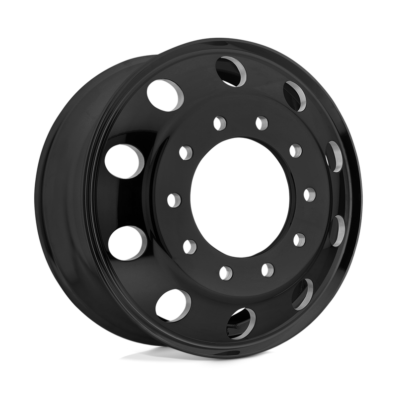 ATX - AO200 BAJA LITE - Black - SATIN BLACKOUT - 22.5" x 8.25", 147 Offset, 10x285.75 (Bolt Pattern), 221mm HUB