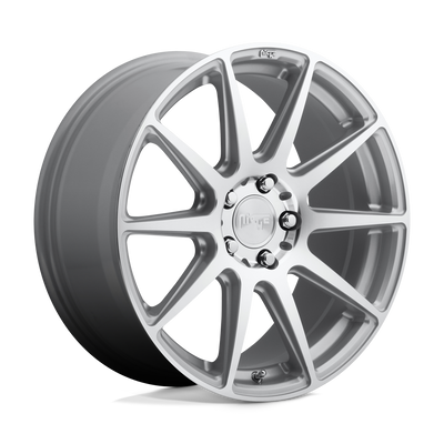 Niche - M146 ESSEN - Silver - GLOSS SILVER MACHINED - 19" x 8.5", 35 Offset, 5x114.3 (Bolt Pattern), 72.6mm HUB