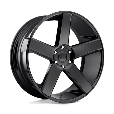 DUB - S216 BALLER - Black - GLOSS BLACK - 24" x 10", 19 Offset, 6x139.7 (Bolt Pattern), 106.1mm HUB