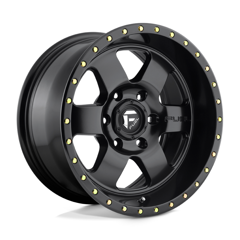 Fuel - D618 PODIUM - Black - Matte Black - 20" x 9", 1 Offset, 6x135 (Bolt Pattern), 87.1mm HUB