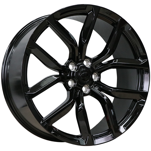 ART - Replica 201 - Black - Gloss Black - 22" x 10", 45 Offset, 5x120 (Bolt Pattern), 72.6mm HUB
