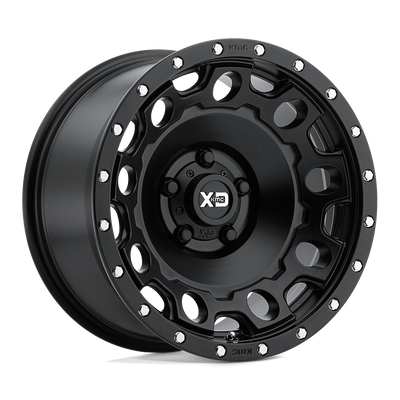 XD Series - XD129 HOLESHOT - Black - Satin Black - 18" x 9", 18 Offset, 6x135 (Bolt Pattern), 87.1mm HUB