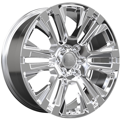 ART - Replica 216 - Chrome - Chrome - 20" x 9", 24 Offset, 6x139.7 (Bolt Pattern), 77.8mm HUB