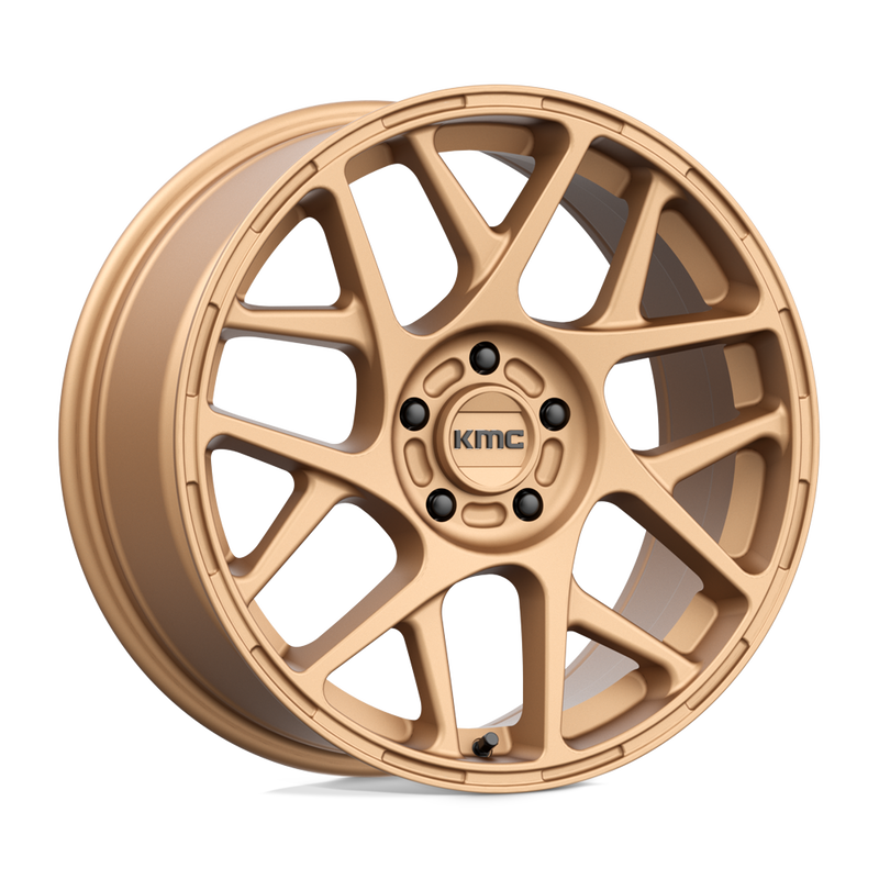 KMC Wheels - KM708 BULLY - Bronze - Matte Bronze - 18" x 8", 38 Offset, 5x110 (Bolt Pattern), 72.6mm HUB
