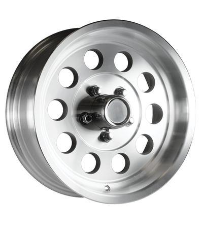 Ceco - Modular - Silver - Machined - 15" x 6", 0 Offset, 5x114.3 (Bolt Pattern), 76.1mm HUB
