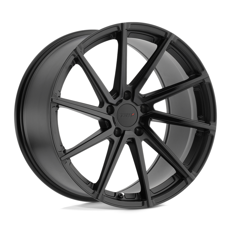 TSW Wheels - WATKINS - Black - Double Black - Matte Black with Gloss Black Face - 19" x 10", 25 Offset, 5x120 (Bolt Pattern), 76.1mm HUB
