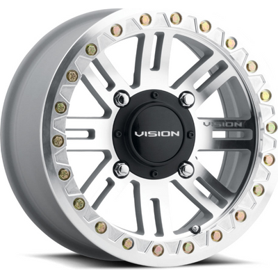 Vision Wheel ATV - 356 MANX BL2 - Polished - MACHINED - 15" x 7", 38 Offset, 4x136 (Bolt Pattern), 94mm HUB