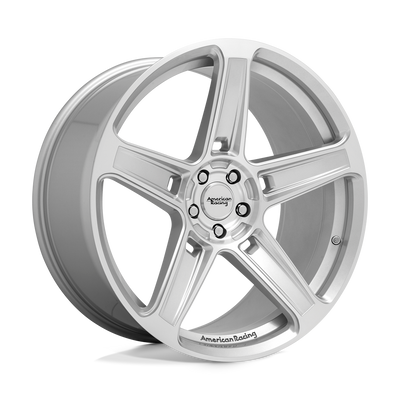 American Racing - AR936 HELLION - Silver - MACHINED SILVER - 20" x 9.5", 15 Offset, 5x115 (Bolt Pattern), 72.6mm HUB