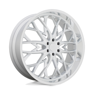 DUB - S264 OG - Silver - SILVER WITH DIAMOND CUT LIP - 26" x 10", 25 Offset, 6x139.7 (Bolt Pattern), 106.1mm HUB