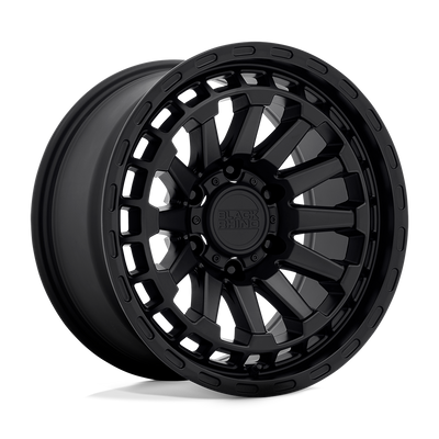 Black Rhino - RAID - Black - MATTE BLACK - 18" x 9.5", 12 Offset, 6x120 (Bolt Pattern), 67.1mm HUB