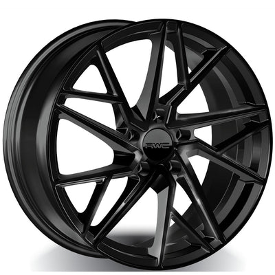 RWC - AC690 / HO690 - Black - BLACK - 20" x 8.5", 45 Offset, 5x120 (Bolt Pattern), 64.1mm HUB