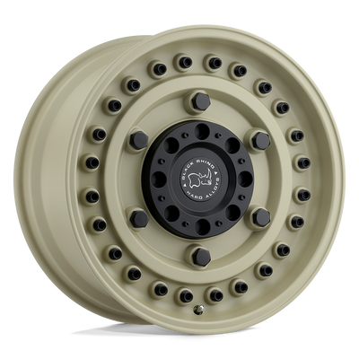 Black Rhino - ARMORY - Desert Sand - DESERT SAND - 20" x 9.5", 6 Offset, 8x170 (Bolt Pattern), 125.1mm HUB