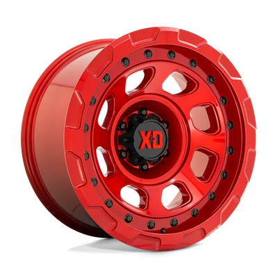 XD Series - XD861 STORM - CANDY RED - 20" x 9", 18 Offset, 6x135 (Bolt Pattern), 87.1mm HUB
