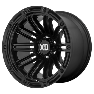 XD Series - XD846 DOUBLE DEUCE - Black - SATIN BLACK - 20" x 9", 0 Offset, 8x170 (Bolt Pattern), 125.1mm HUB