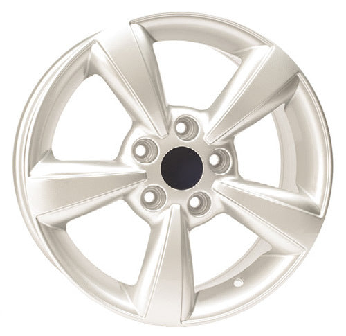 DTD - OEM Replica - Silver - Gloss Silver - 17" x 6.5", 45 Offset, 5x114.3 (Bolt Pattern), 66.1mm HUB