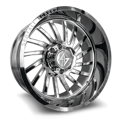 Sentali - Forged SF-1 - Polished - 30" x 16", -99 Offset, 8x170 (Bolt pattern), 125.2mm HUB