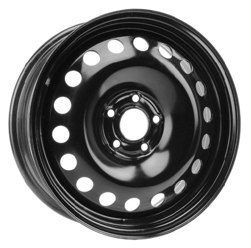 DTD - Steel - Black - Gloss Black - 17" x 7", 42 Offset, 5x105 (Bolt pattern), 56,60mm HUB