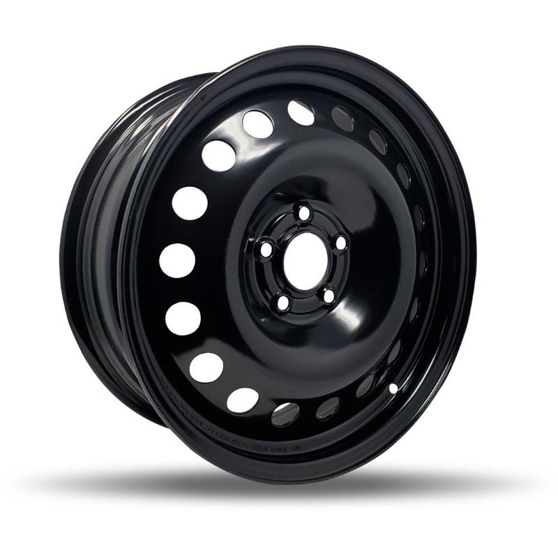 DTD - Steel - Black - Black - 17" x 6.5", 42 Offset, 5x110 (Bolt Pattern), 65.1mm HUB