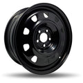 DTD - Steel - Black - Gloss Black - 17" x 7", 38 Offset, 5x110 (Bolt pattern), 65.1mm HUB