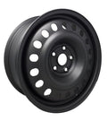 DTD - Steel - Black - Gloss Black - 17" x 7", 42 Offset, 5x112 (Bolt pattern), 57,10mm HUB