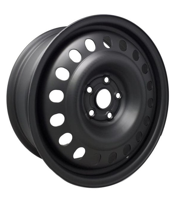 DTD - Steel - Black - Gloss Black - 17" x 7", 42 Offset, 5x112 (Bolt pattern), 57,10mm HUB