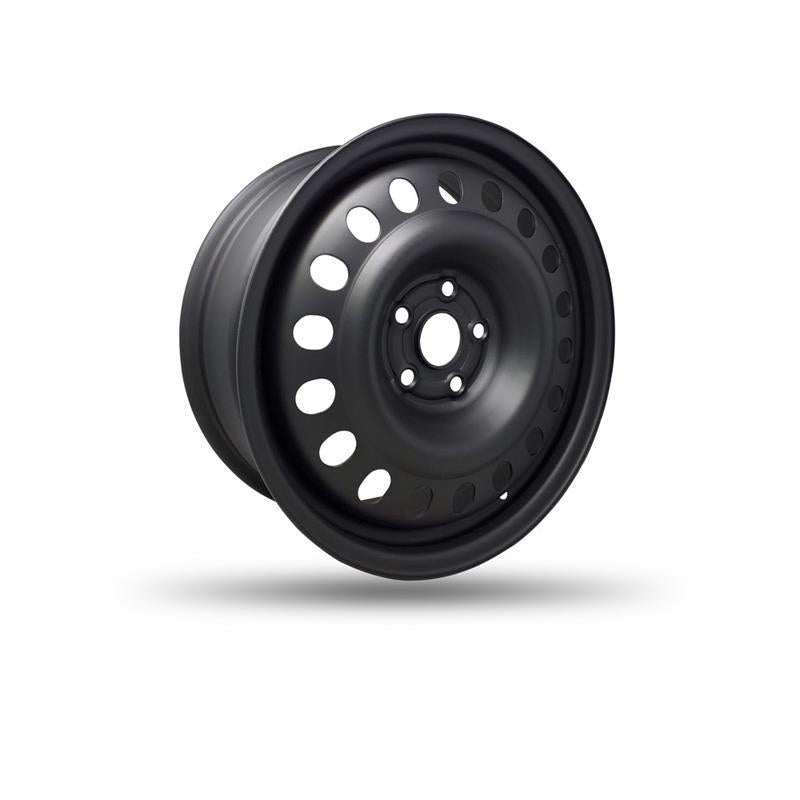 DTD - Steel - Black - Gloss Black - 17" x 7", 45 Offset, 5x112 (Bolt pattern), 66.6mm HUB