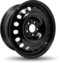 DTD - Steel - Black - Gloss Black - 17" x 7", 42 Offset, 5x114.3 (Bolt pattern), 71,50mm HUB