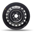 DTD - Steel - Black - Gloss Black - 17" x 7", 42 Offset, 5x114.3 (Bolt pattern), 64,10mm HUB