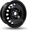 DTD - Steel - Black - Gloss Black - 17" x 7", 42 Offset, 5x114.3 (Bolt pattern), 60,10mm HUB