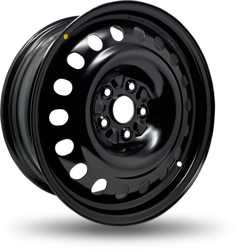DTD - Steel - Black - Gloss Black - 17" x 7", 42 Offset, 5x114.3 (Bolt pattern), 60,10mm HUB