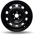 DTD - Steel - Black - Gloss Black - 17" x 7.5", 44 Offset, 5x114.3 (Bolt pattern), 63,40mm HUB