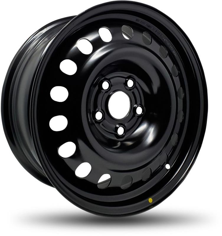 DTD - Steel - Black - Gloss Black - 17" x 7", 42 Offset, 5x120 (Bolt pattern), 64,10mm HUB