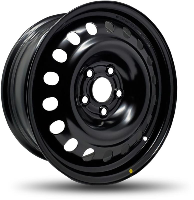 DTD - Steel - Black - Gloss Black - 17" x 7", 42 Offset, 5x120 (Bolt pattern), 67.1mm HUB
