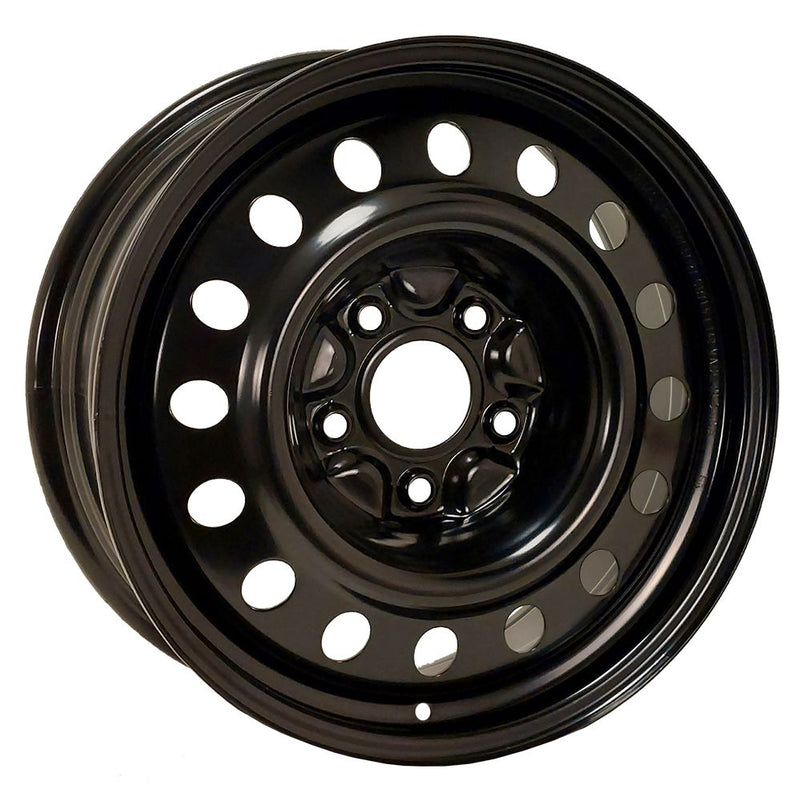 DTD - Steel - Black - Noir - 17" x 7", 44 Offset, 5x127 (Bolt pattern), 71.5mm HUB
