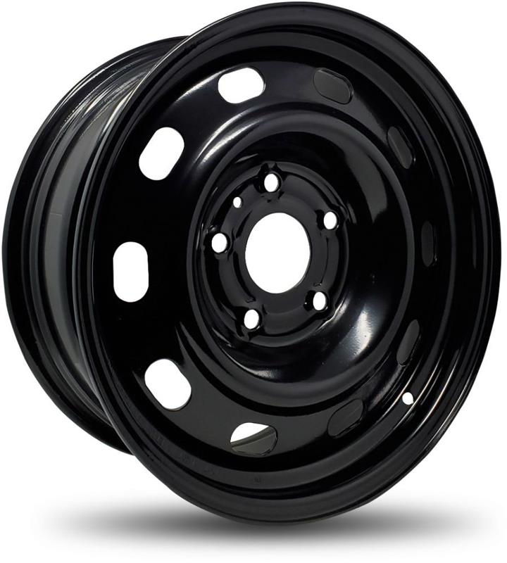 DTD - Steel - Black - Gloss Black - 17" x 7", 25 Offset, 5x139.7 (Bolt pattern), 78,10mm HUB
