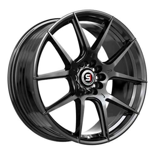 Spec-1 Racing - SP-71 - Black - Gloss Black - 18" x 8", 38 Offset, 5x110/114.3 (Bolt pattern), 73.1mm HUB