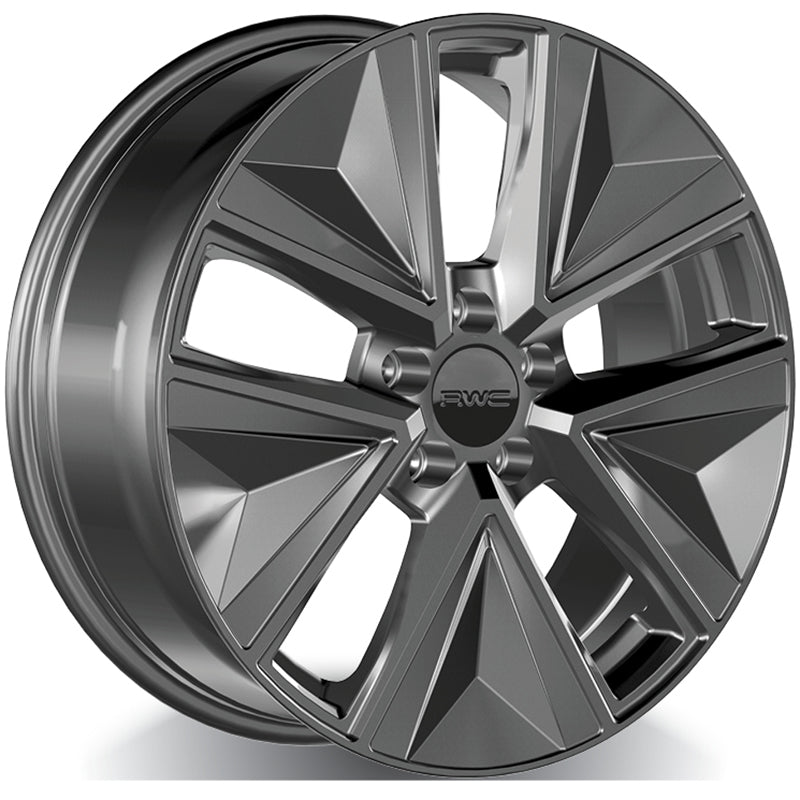 RWC - TO760 / LX760 - Gunmetal - Anthracite - 18" x 8", 35 Offset, 5x114.3 (Bolt pattern), 60.1mm HUB