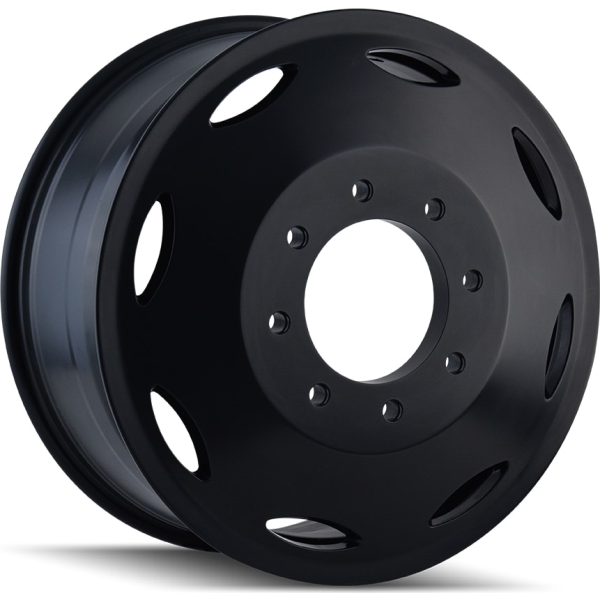 Cali Off-Road - BRUTAL - Black - INNER BLACK - 20" x 8.25", 115 Offset, 8x210 (Bolt Pattern), 154.2mm HUB