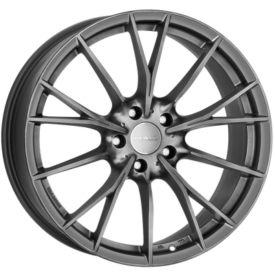 Mak Wheels - FABRIK-D - Silver - M-TITAN - 19" x 9.5", 39 Offset, 5x112 (Bolt Pattern), 66.6mm HUB
